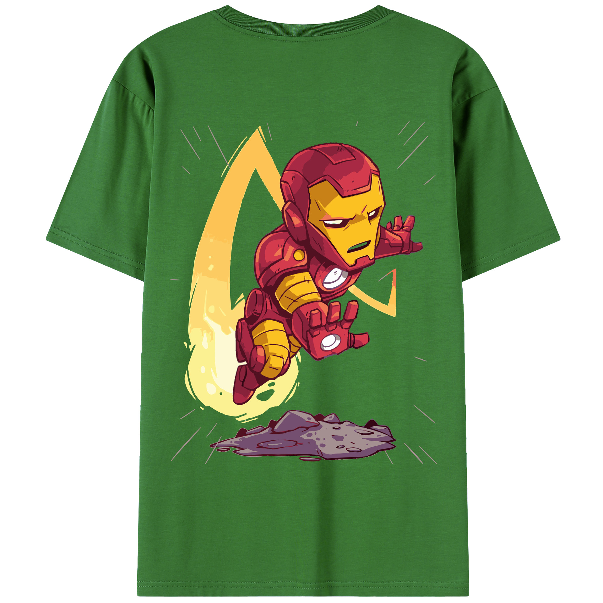 （画像用） アベンジャーズ The Avengers レディース半袖Tシャツ(バックプリント)